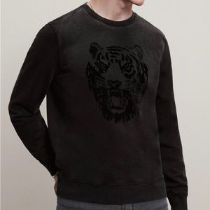 John Varvatos Star USA
Cotton Tonal Tiger Sweatshirt